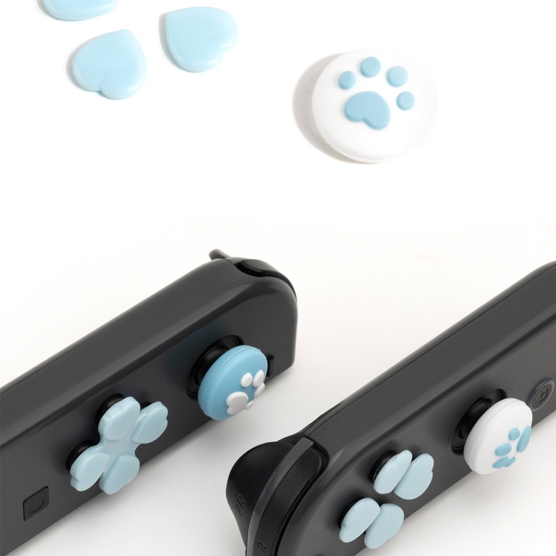 Bộ 7 Vỏ Bọc Silicone Cho Nút Điều Khiển Chơi Game Switch OLED
