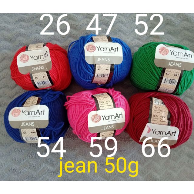 len yarn art jean 38k