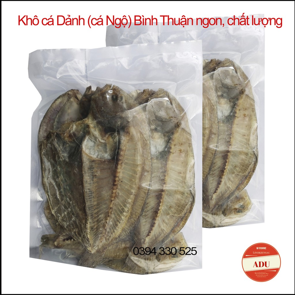 1KG Khô Cá Dảnh (Cá Ngộ) Loại Ngon Đặc Sản Nổi Tiếng Phan Thiết-Bình Thuận Bao Ngon Rẻ