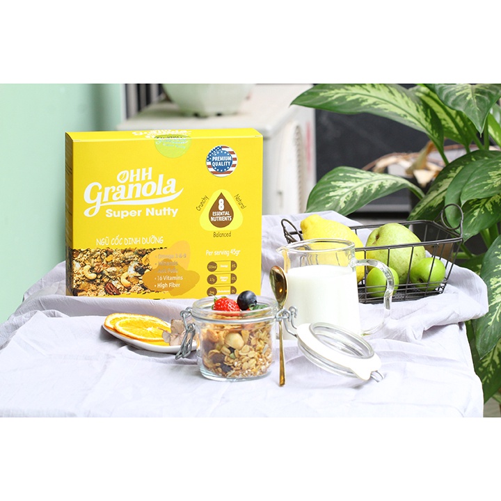 Ngũ Cốc Dinh Dưỡng Super Nutty (OHH Granola) 250g