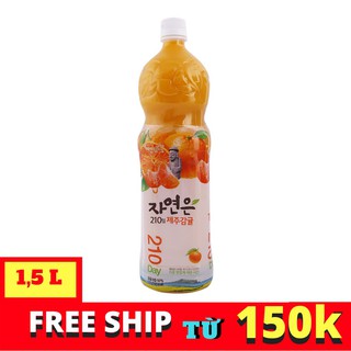 NƯỚC GIẢI KHÁT WOONGJIN NƯỚC QUÝT CHAI 1,5L