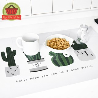 Giấy dán tường bếp hoạ tiết