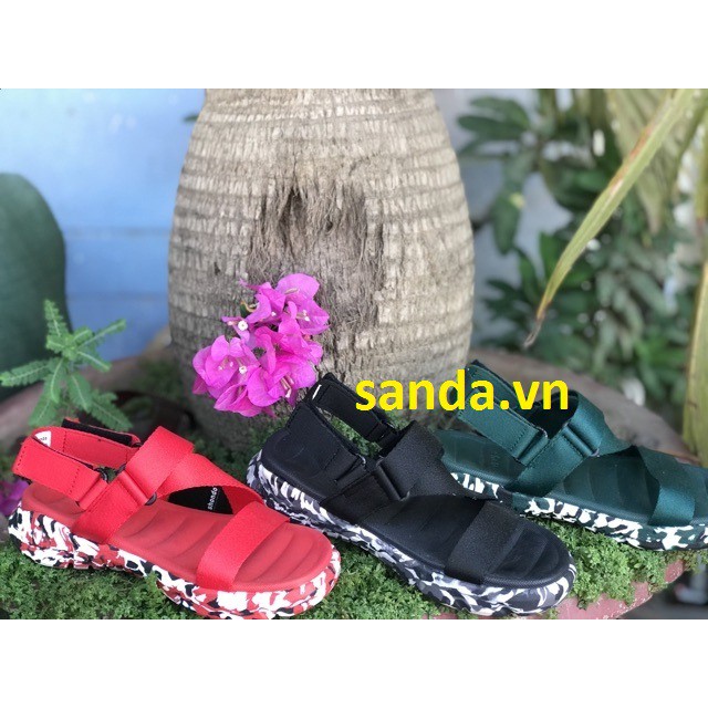 Giày Shondo sandal F6S Camo size nữ full màu Cam kết Chính hãng 100%