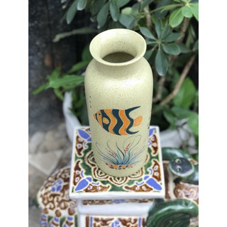 Bình hoa cá vàng gốm sứ bát tràng