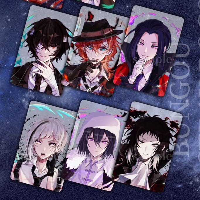 Thẻ nhựa, card PVC QBE Bungou Stray Dog