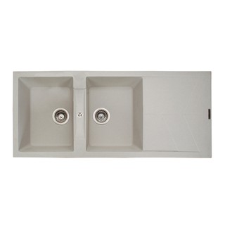 Chậu rửa chén đá granite carysil jac1-10 - màu xám tro - 1160x500mm
