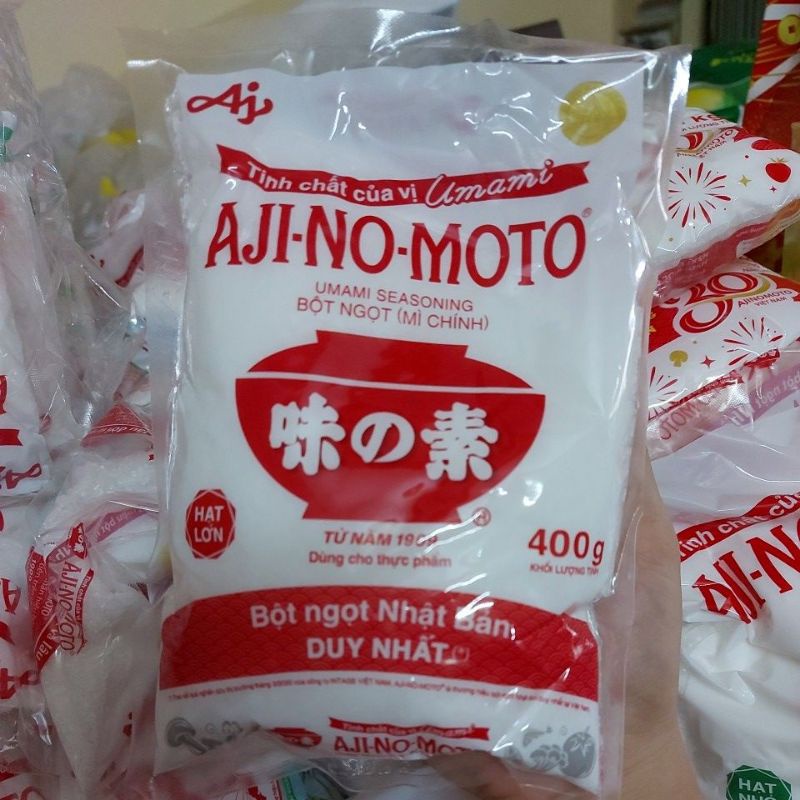Bột ngọt Ajnomoto 400g hạt lớn