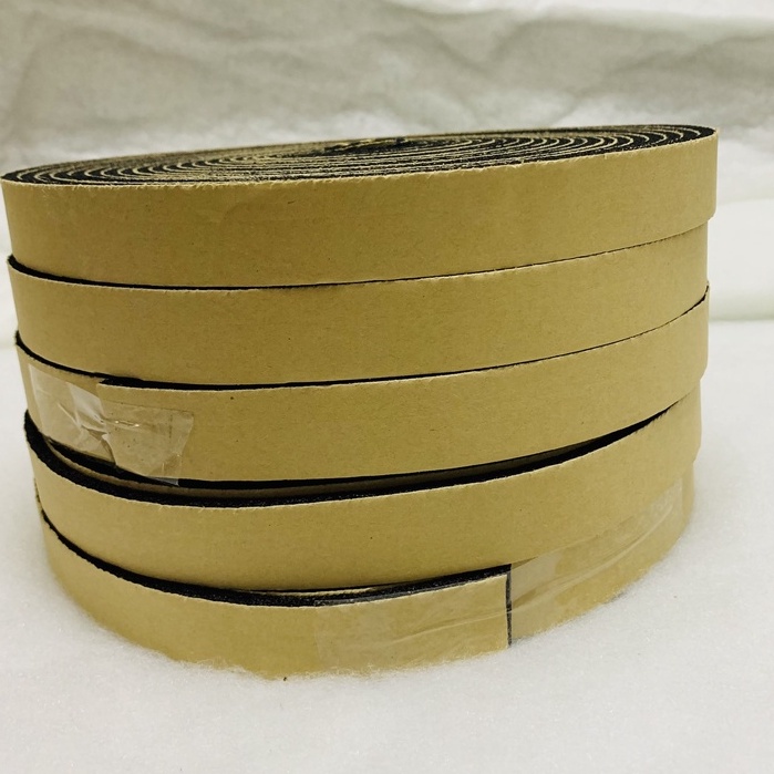 Gioăng ống gió xốp cách âm bản 25-30mm/ băng dính bảo ôn/ ron ống gió dài 10m