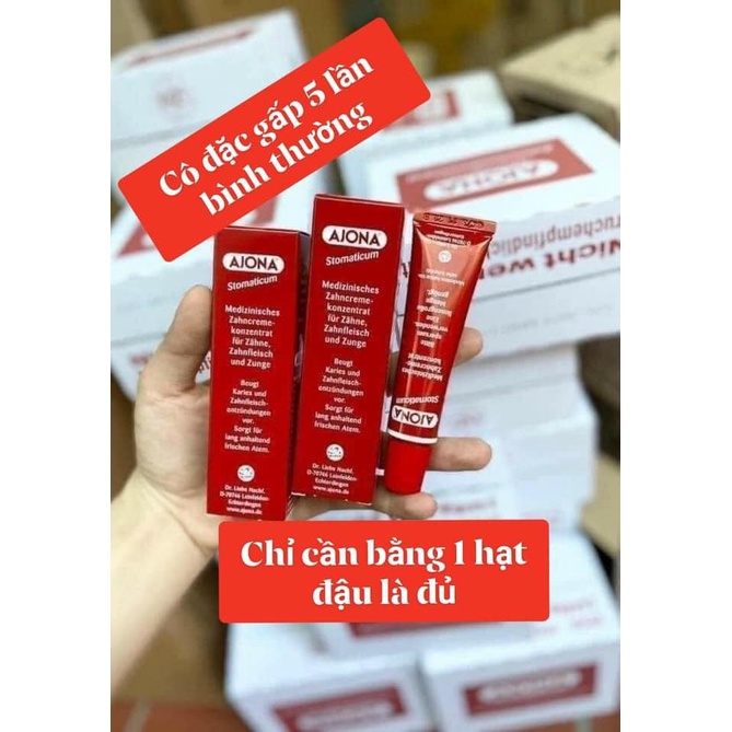 Kem đánh răng y tế AJONA 25 ml đức