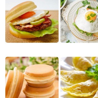 chảo đá chống dính chia 4 ngăn