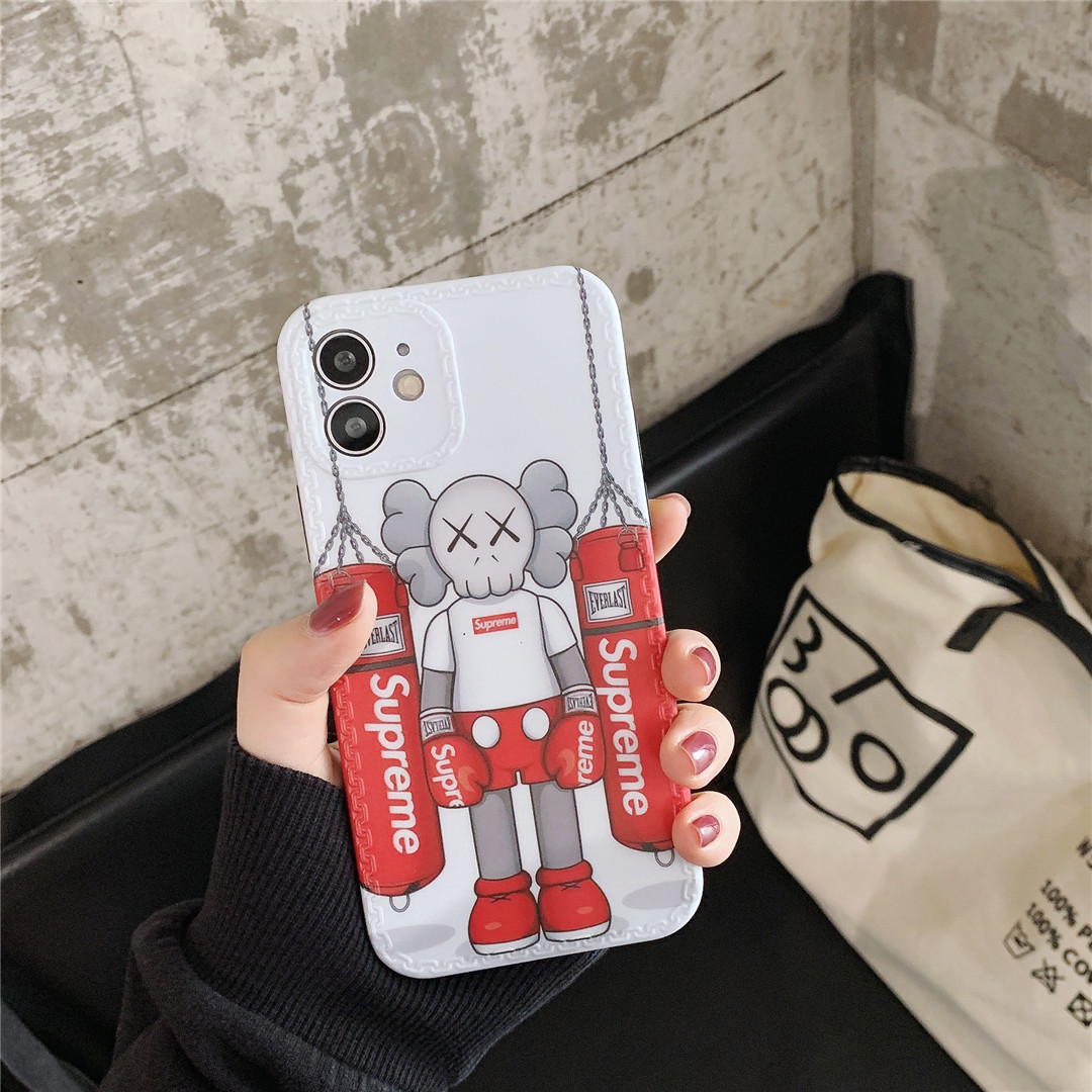 Ốp điện thoại nhựa in hình kaws cá tính thích hợp cho iPhone12 mini 11 PRO MAX 7/8plus SE2020 X/XS XR XSMAX | BigBuy360 - bigbuy360.vn