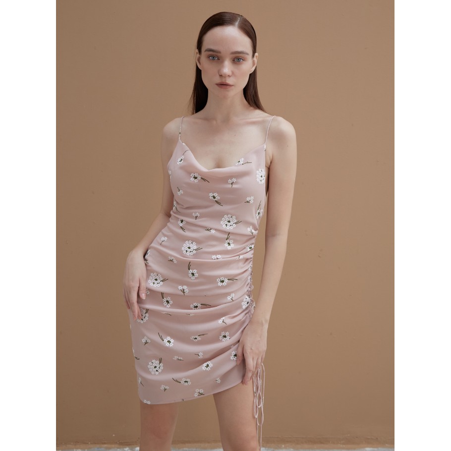 COCO SIN - Đầm 2 Dây Hoa Hồng Pastel | BigBuy360 - bigbuy360.vn