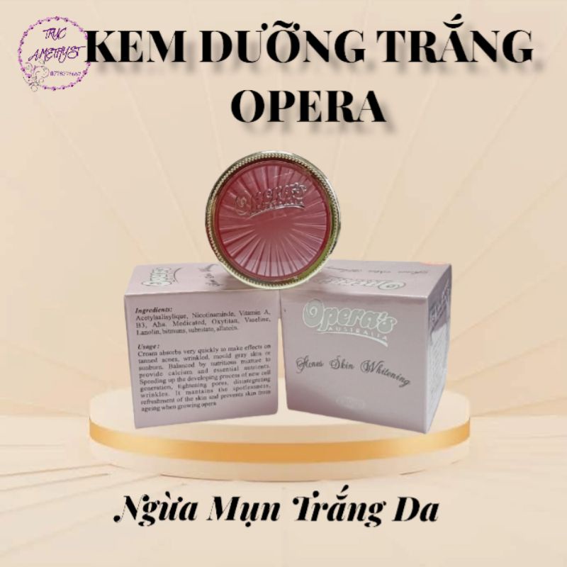 KEM DƯỠNG TRẮNG DA OPERA FACE