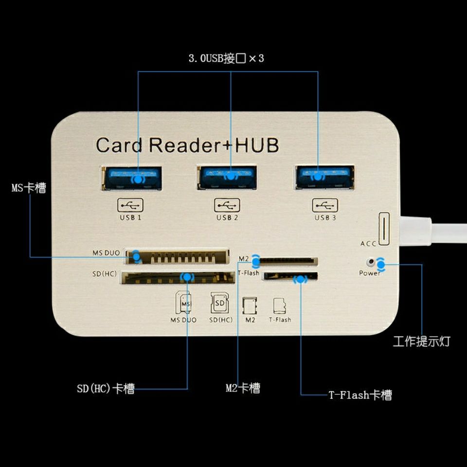 Đầu đọc thẻ nhớ usb 3.0 cao cấp tiện lợi dễ sử dụng