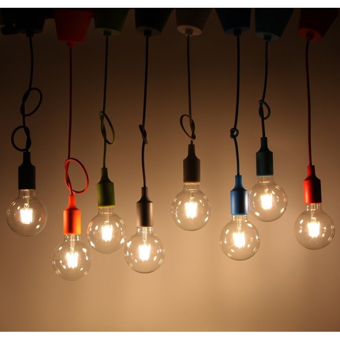 Dây đèn thả trang trí bóng led Edison G95 8W