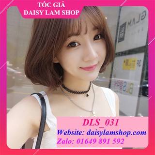 [TẶNG TRÙM LƯỚI] TÓC GIẢ MÁI THƯA NGẮN S031