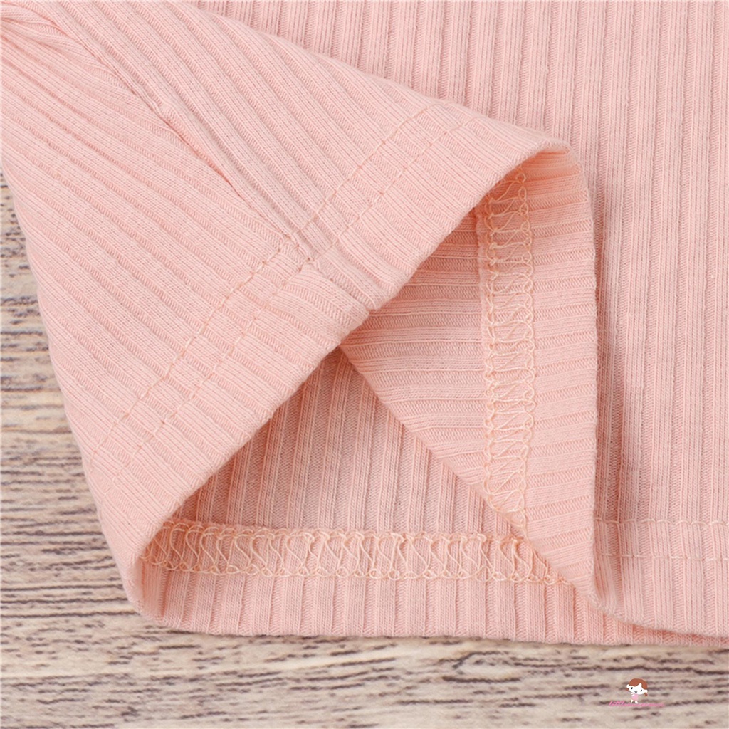 Áo Croptop Không Tay Màu Sắc Đơn Giản Dành Cho Bé Gái 2-7 Tuổi Thời Trang