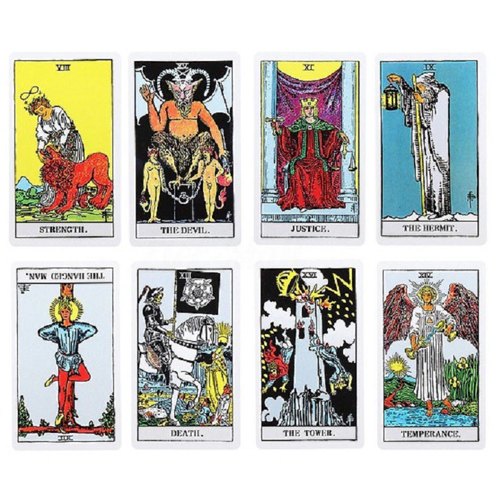 Bài bói tarot smith waite tarot phiên bản cổ điển kèm hướng dẫn sử dụng việt hóa