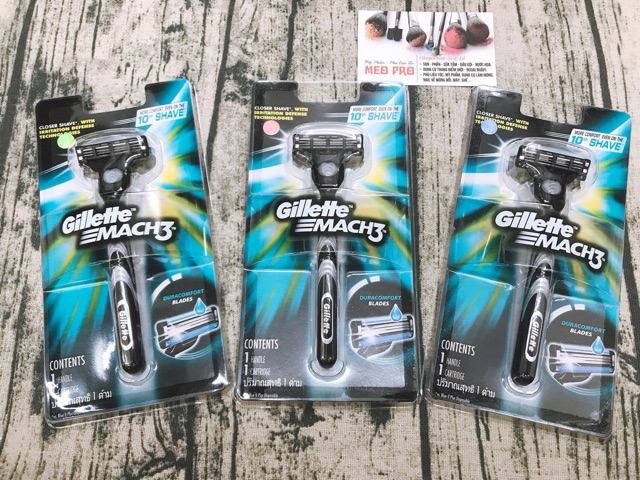 Dao cạo râu Gillette mach 3 new blades