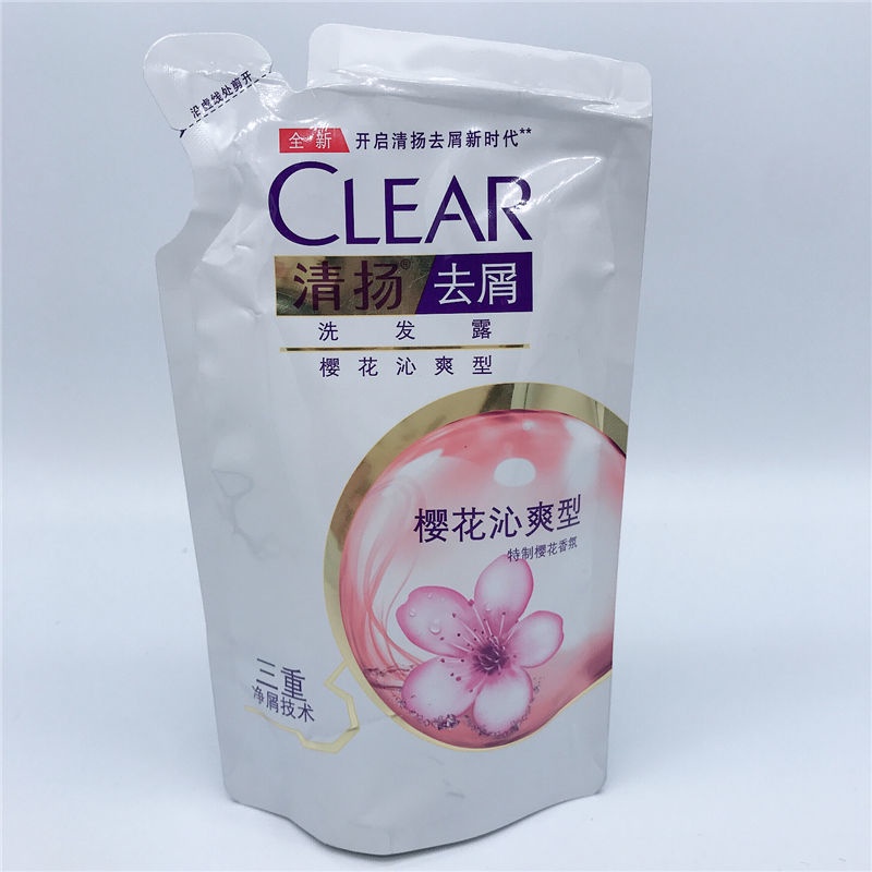 Dầu gội Clear bạc hà và hoa anh đào 200ml dạng túi
