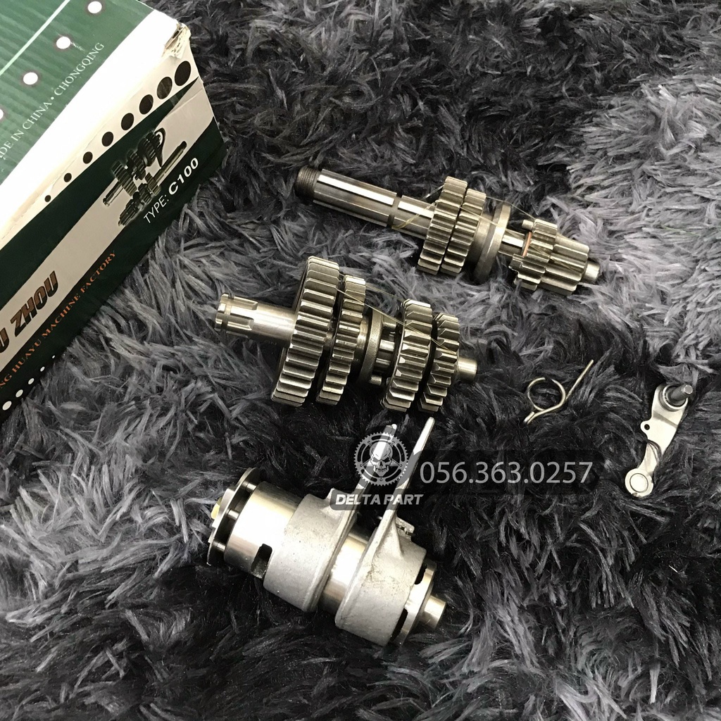 Bộ số 1 tới 3 lùi malay EX50 , SIRIUS 50 , DREAM , WAVE , SYM , K- pipe chuẩn côn tay hoặc côn tự động