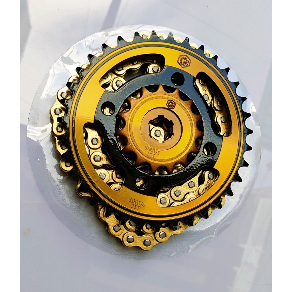 Nhông sên dĩa Sirius Xăng Cơ Hiệu GH