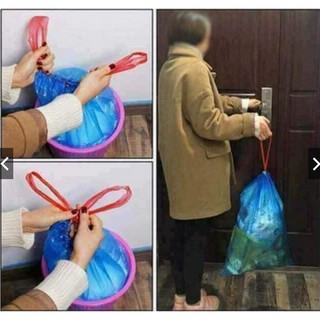 CUỘN TÚI ĐỰNG RÁC CÓ DÂY RÚT