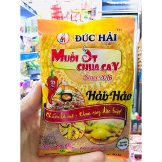MUỐI ỚT CHUA CAY HẢO HẢO ĐỨC HẢI 200G