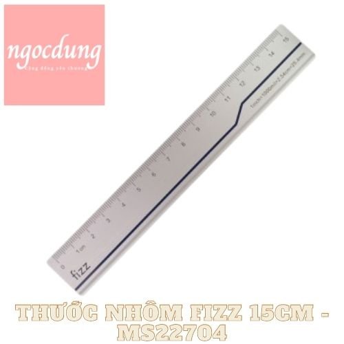 Thước nhôm Fizz 15cm GB22704