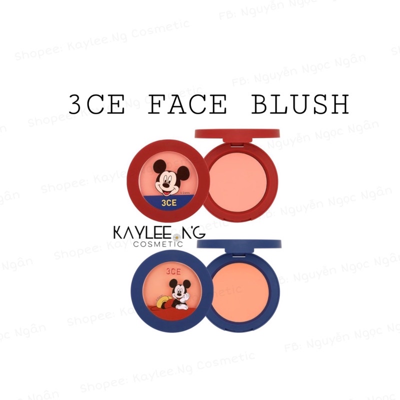 Má hồng 3.C.E Face Blush Disney