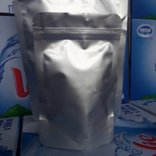 Túi zip 2 mặt bạc.