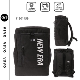 Balo laptop nam NEWERA màu đen basic đi làm, du lich chống nước nhiều ngăn phong cách thể thao QASA - Hàng mới về