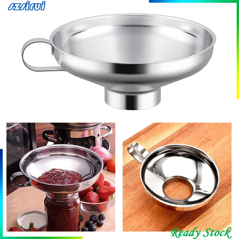 Phễu Miệng Rộng Bằng Thép Không Gỉ Cho Mason