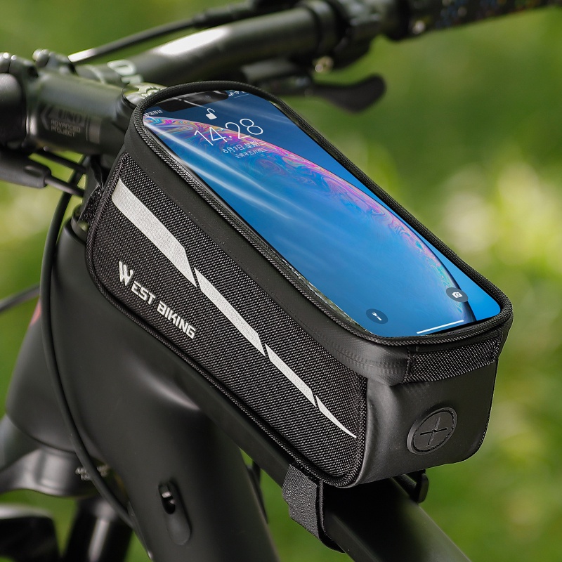 Túi gắn xe đạp WEST BIKING chống nước thích hợp cho điện thoại 7.0"