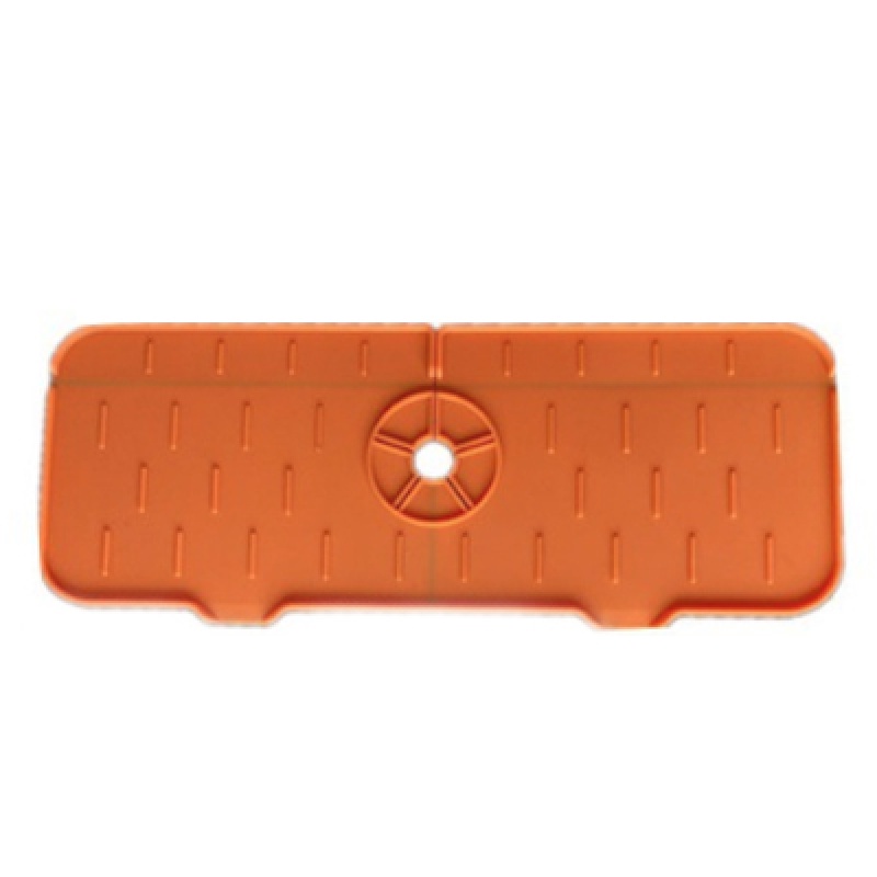 Tấm khay đựng đồ thấm hút gắn vòi nước bồn rửa bằng silicone dành cho phòng tắm nhà bếp
