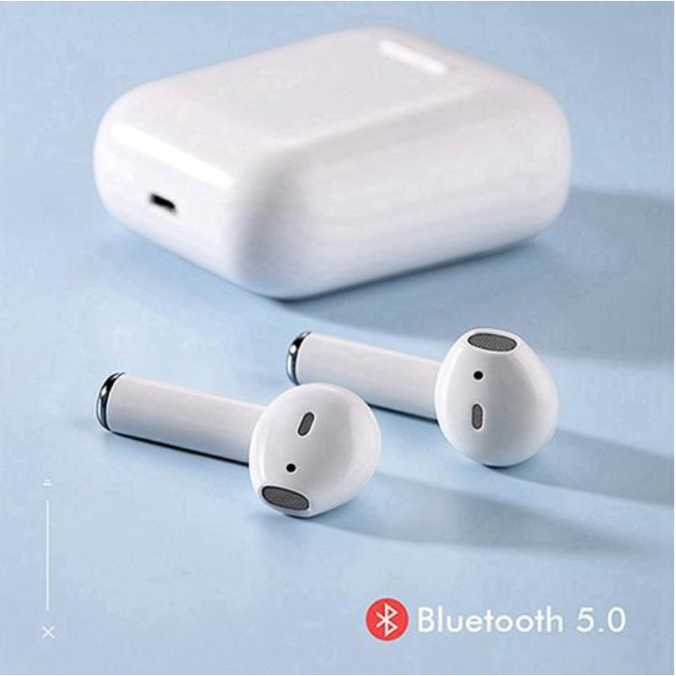 Tai Nghe Bluetooth i12s 5.0 Cảm Ứng Cực Nhạy Tăng Chỉnh Âm Lượng 1 Đổi 1 Trong 30 Ngày