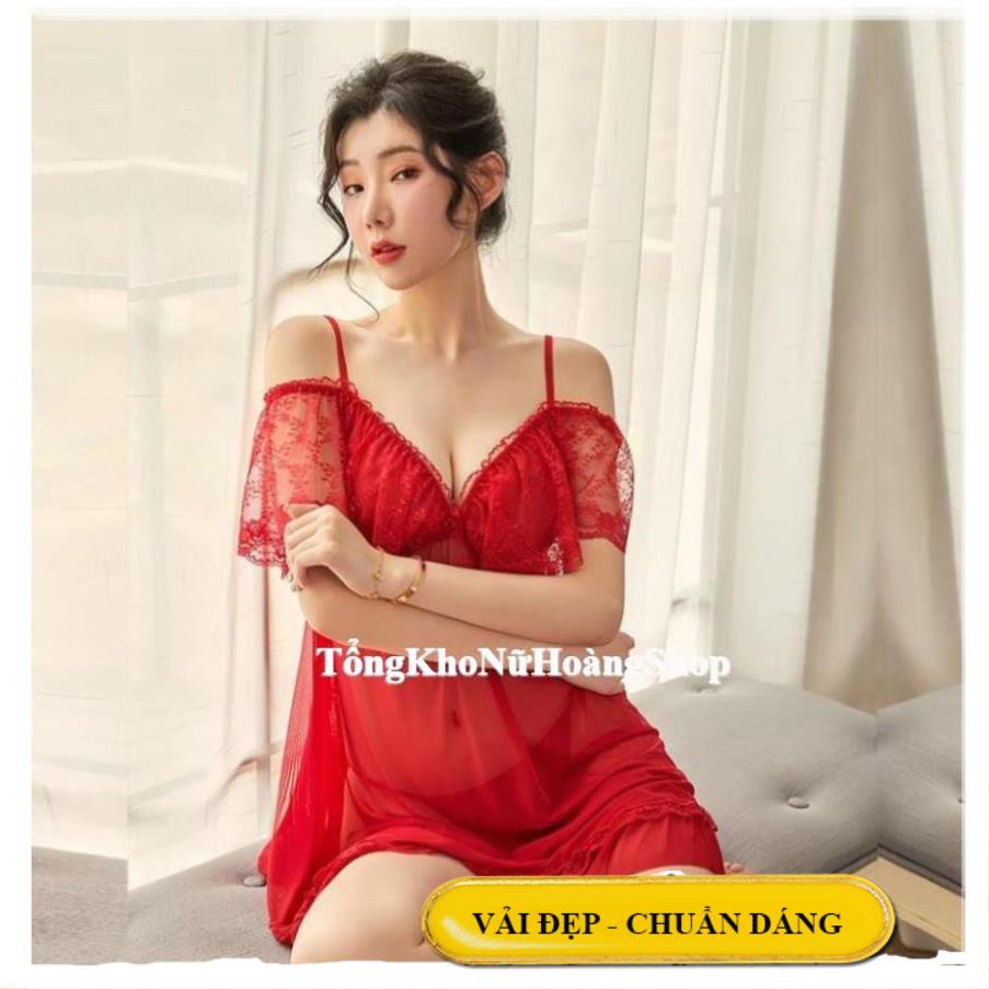 [ Chất Đẹp - Form Chuẩn]❤HOT NHẤT ❤ váy ngủ thun lưới ren -đầm ngủ sexy cao cấp B1040