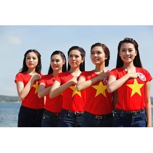 ❤️Free Ship❤️áo cờ - áo cổ động