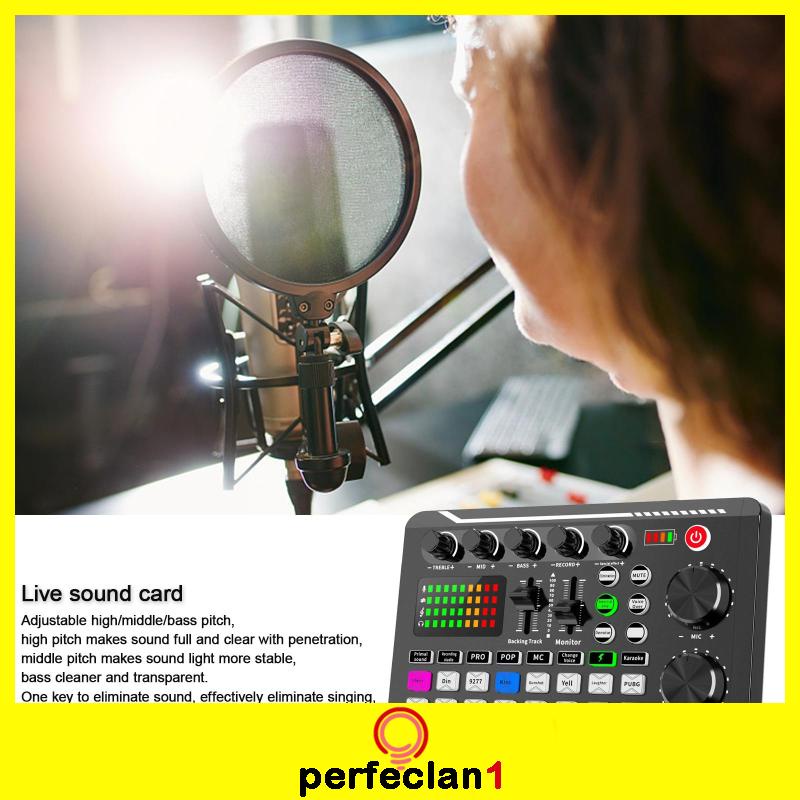 Card Âm Thanh Sống Perfeclan1 8 Chế Độ Cho Điện Thoại