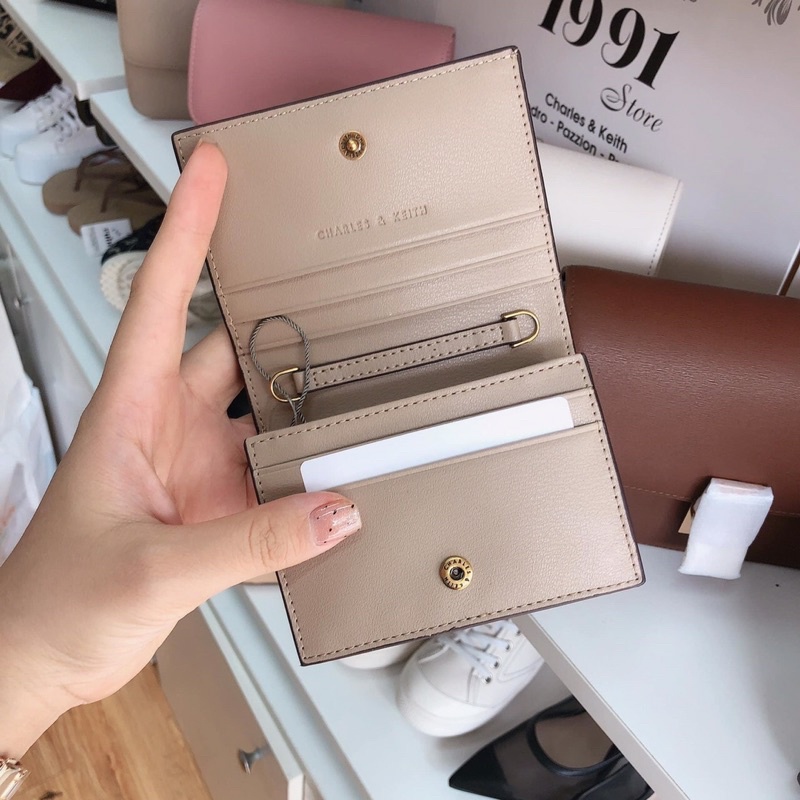 Ví Nữ Gấp Mini Có Dây Đeo Chéo Bóp Nữ Ngắn fullbox