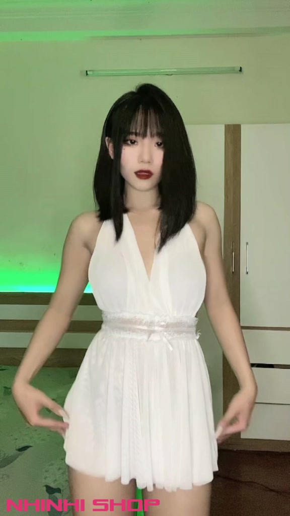 Váy ngủ sexy đồ ngủ gợi cảm chất voan cao cấp phối ren tặng kèm quần chip quyến rũ NHINHI SHOP DA31 | BigBuy360 - bigbuy360.vn