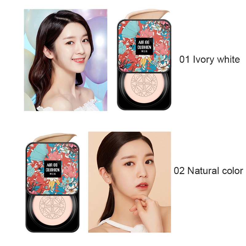 Phấn nước BB che khuyết điểm dưỡng ẩm với bông phấn hình nấm độc đáo | BigBuy360 - bigbuy360.vn