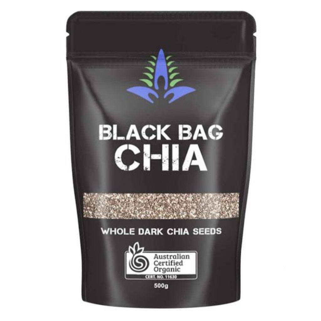 Hạt Chia ÚC BLACK BAG CHIA 500g.