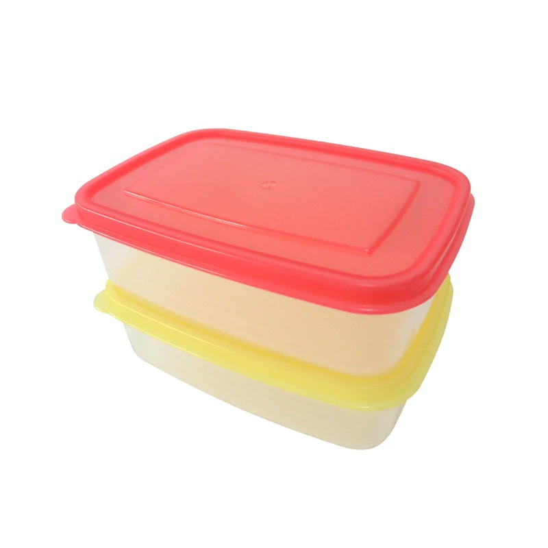 Daiso Hộp Thực Phẩm Plastic Food Container 400Ml 2Pcs