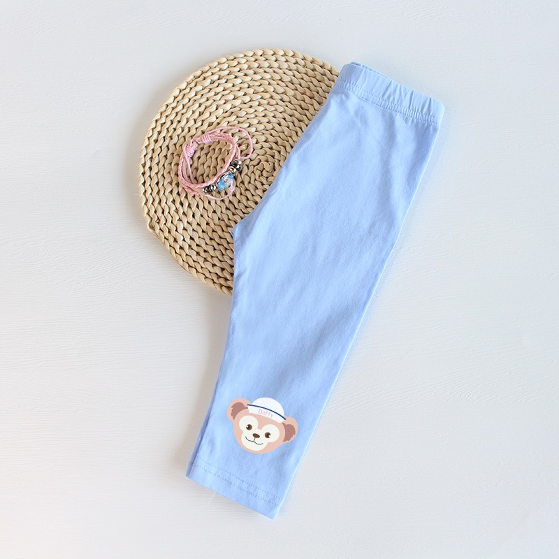 Quần legging cotton nhiều màu sắc kẹo ngọt tùy chọn dành cho bé gái 2-8 tuổi mẫu 2021