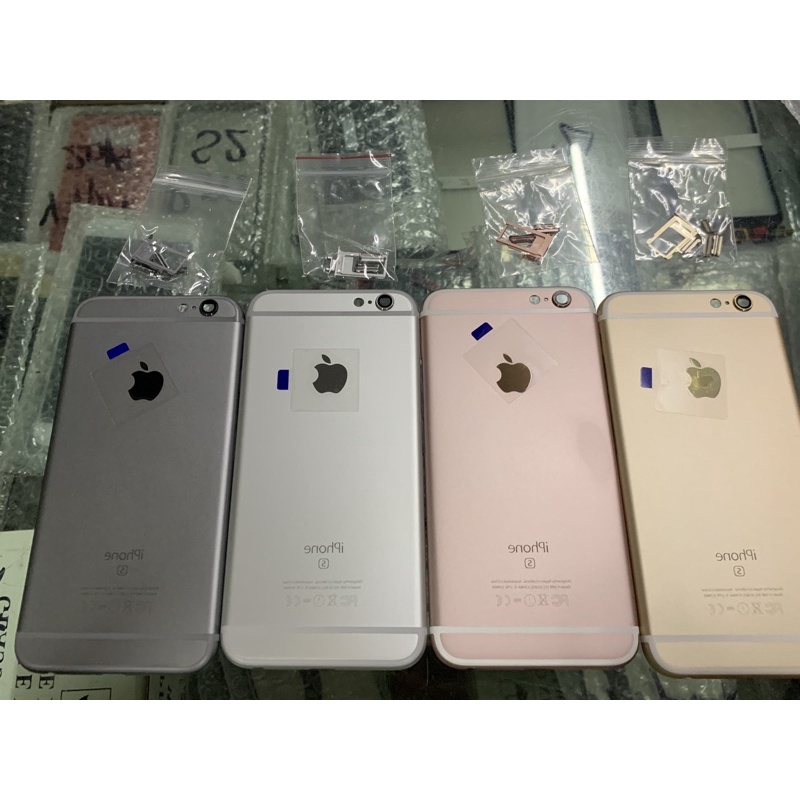 Vỏ thay mới Ip6S, kèm phím bộ và khay sim