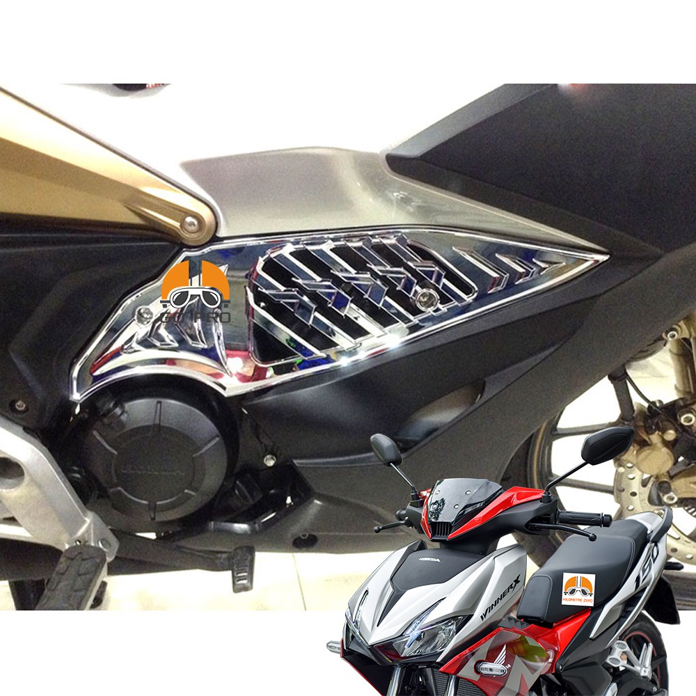 [CHÍNH HÃNG] Bộ Ốp Sườn Honda Winner X Nhựa Xi V3