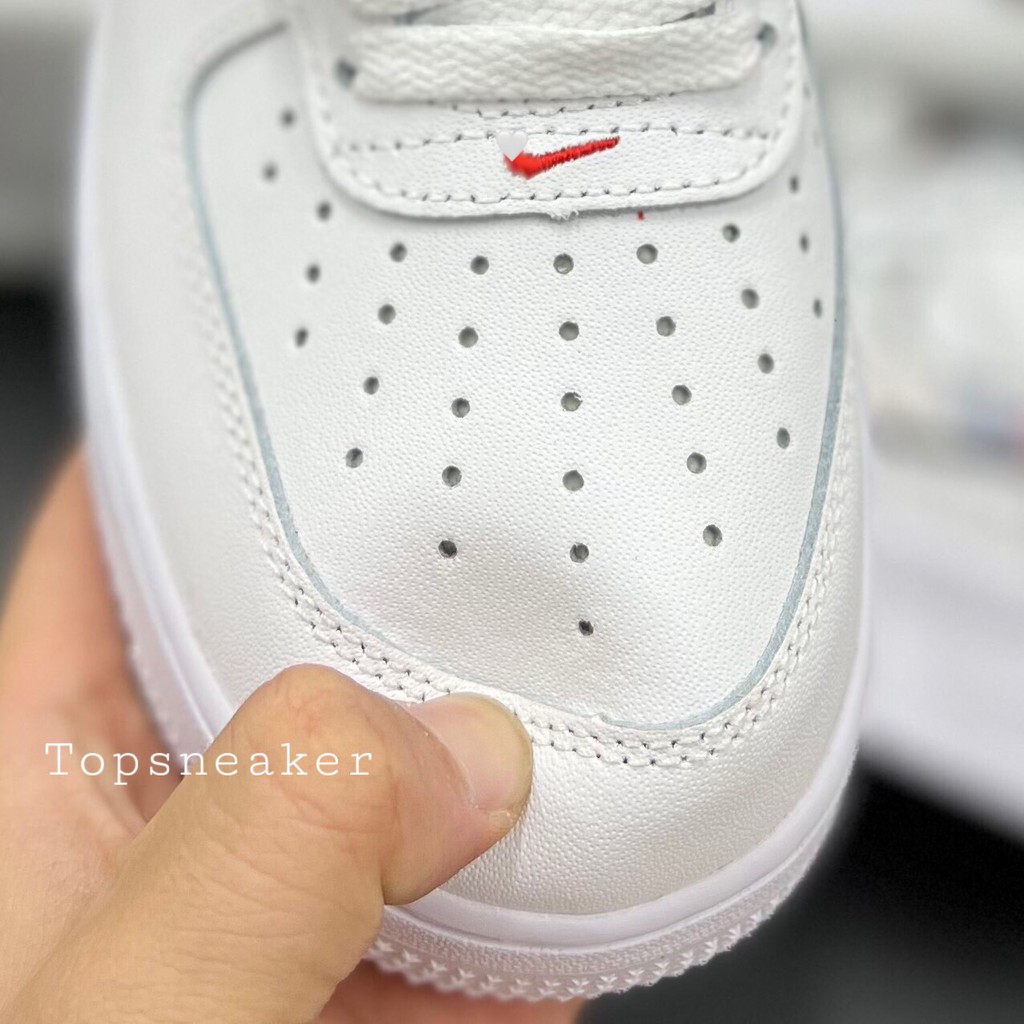 Giày Sneaker AF1 Logo Hoa Giày Thể Thao Nam Nữ Thấp Cổ Full Phụ Kiện