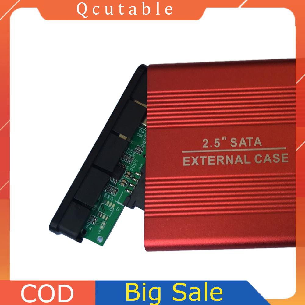 Vỏ Đựng Ổ Cứng Ngoài 2.5 Inch Usb 2.0 Sata Bằng Hợp Kim Nhôm | BigBuy360 - bigbuy360.vn