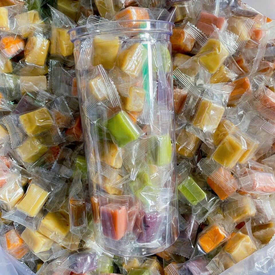 1kg Kẹo dừa mix loại ngon
